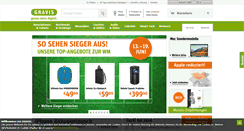 Desktop Screenshot of gravis.de